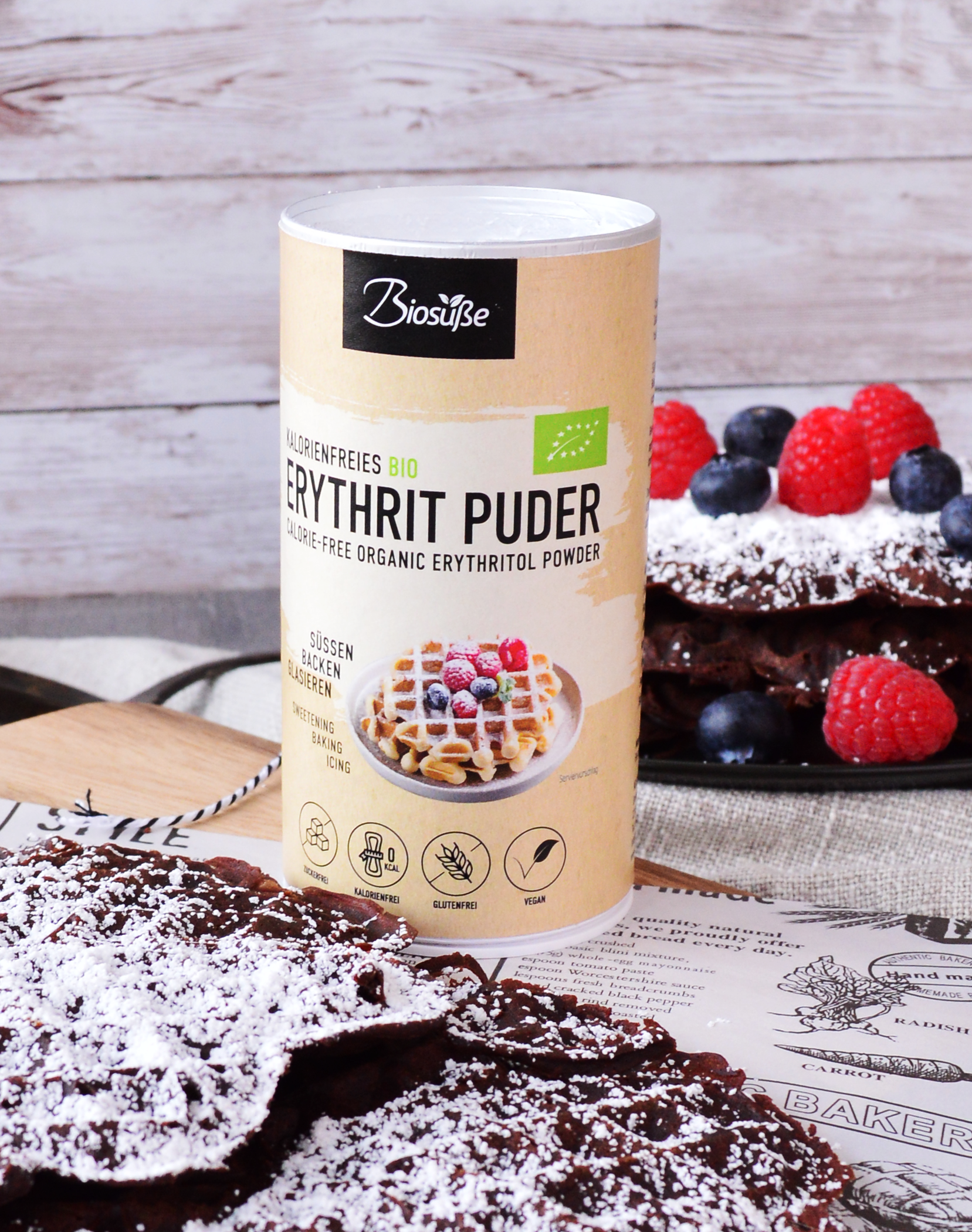 Biosüße Bio Erythrit Puder 90g