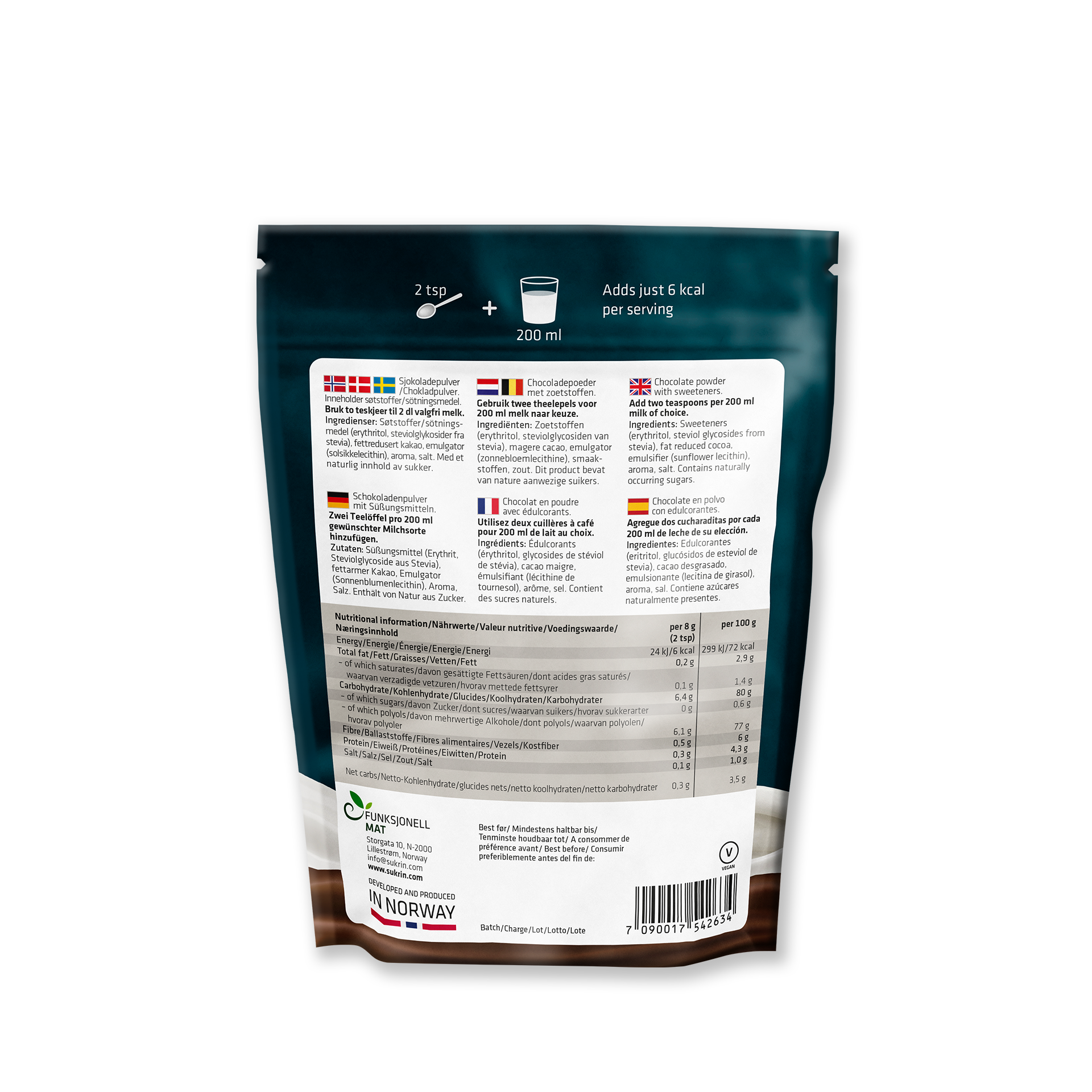 SUKRIN Trinkschokolade Chocolate Drink 250g