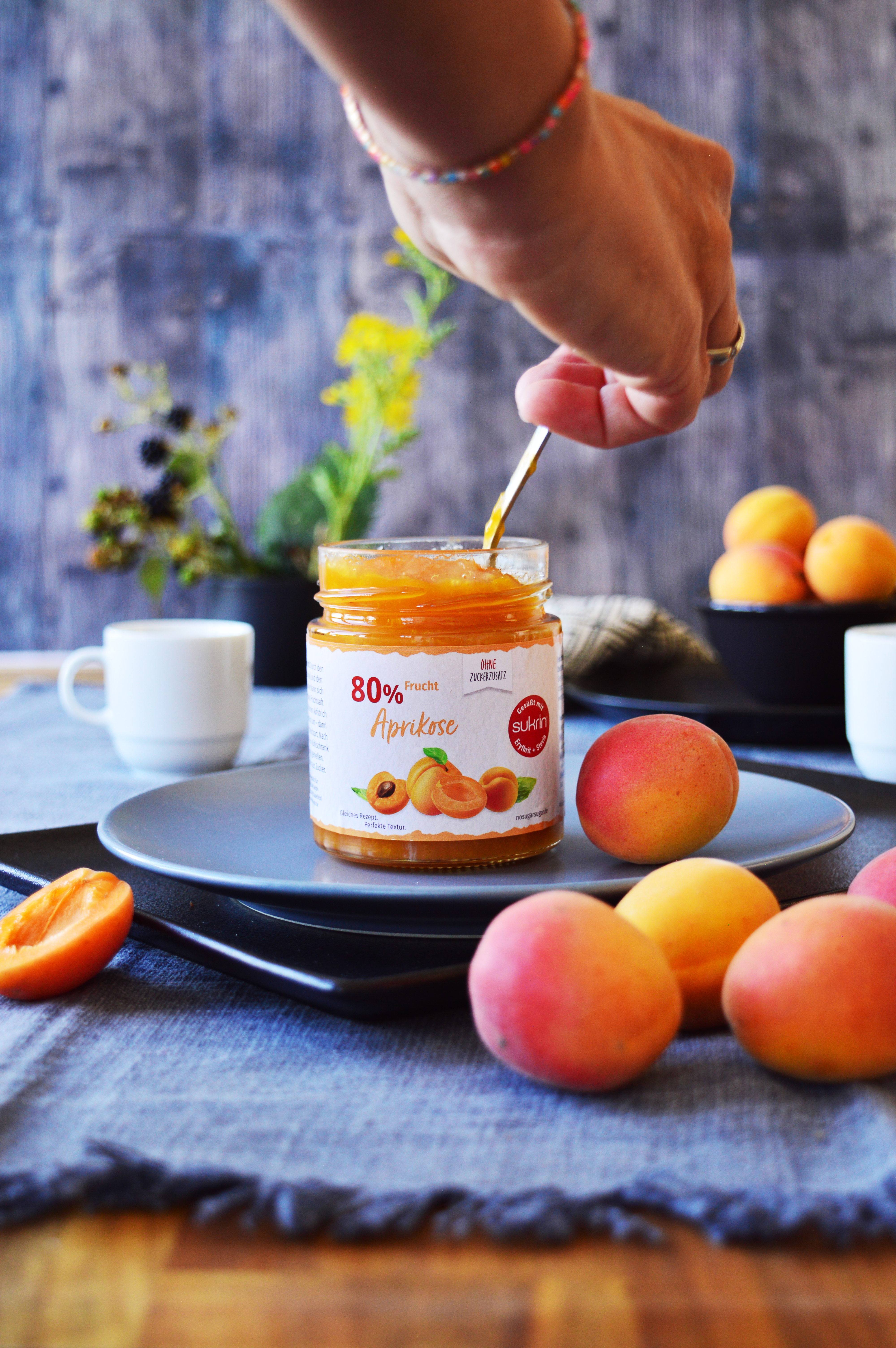 SUKRIN Fruchtaufstrich Marille/Aprikose 225g