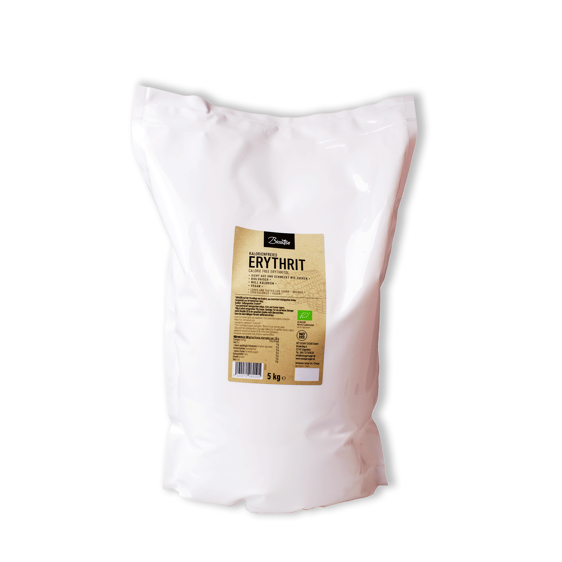 Biosüße Bio Erythrit 5kg