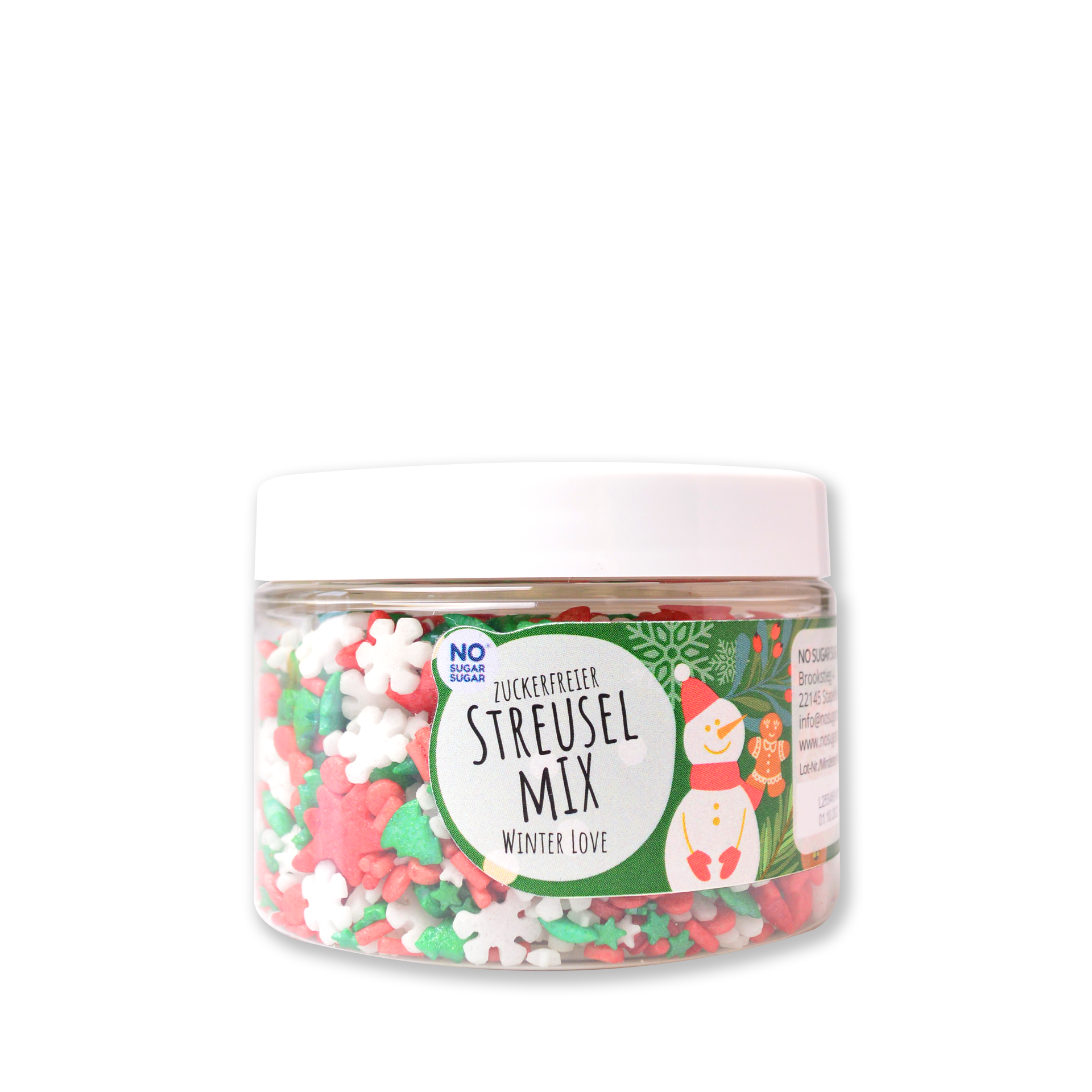 NO SUGAR SUGAR Streuselmix Winter Love 90g