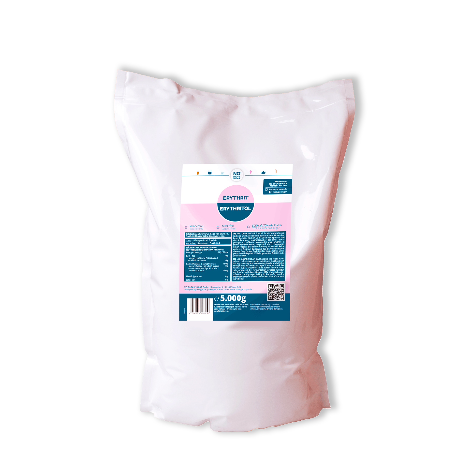 NO SUGAR SUGAR Erythrit 5kg