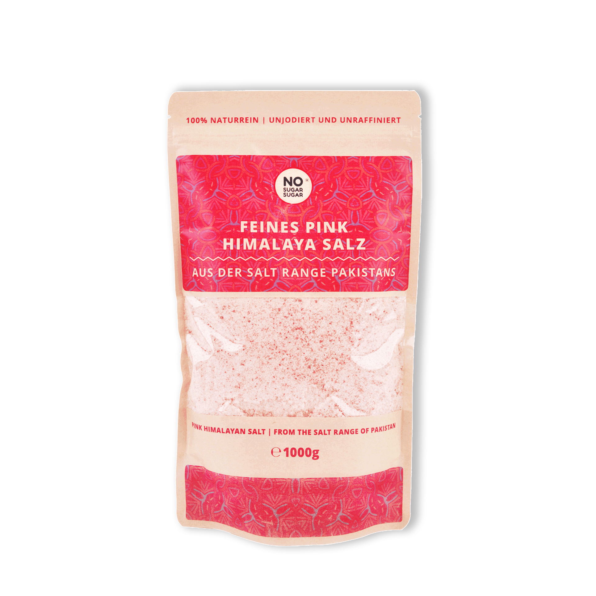 NO SUGAR SUGAR Pink Himalaya Salz fein 1kg