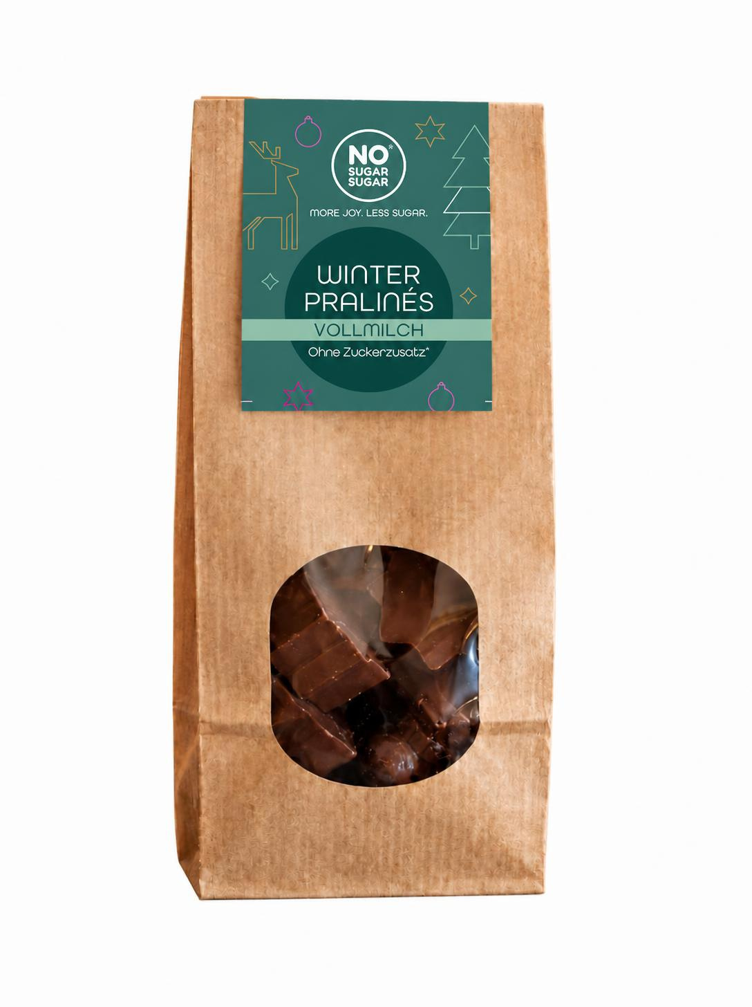 NO SUGAR SUGAR Winter Pralinés Vollmilch 100g