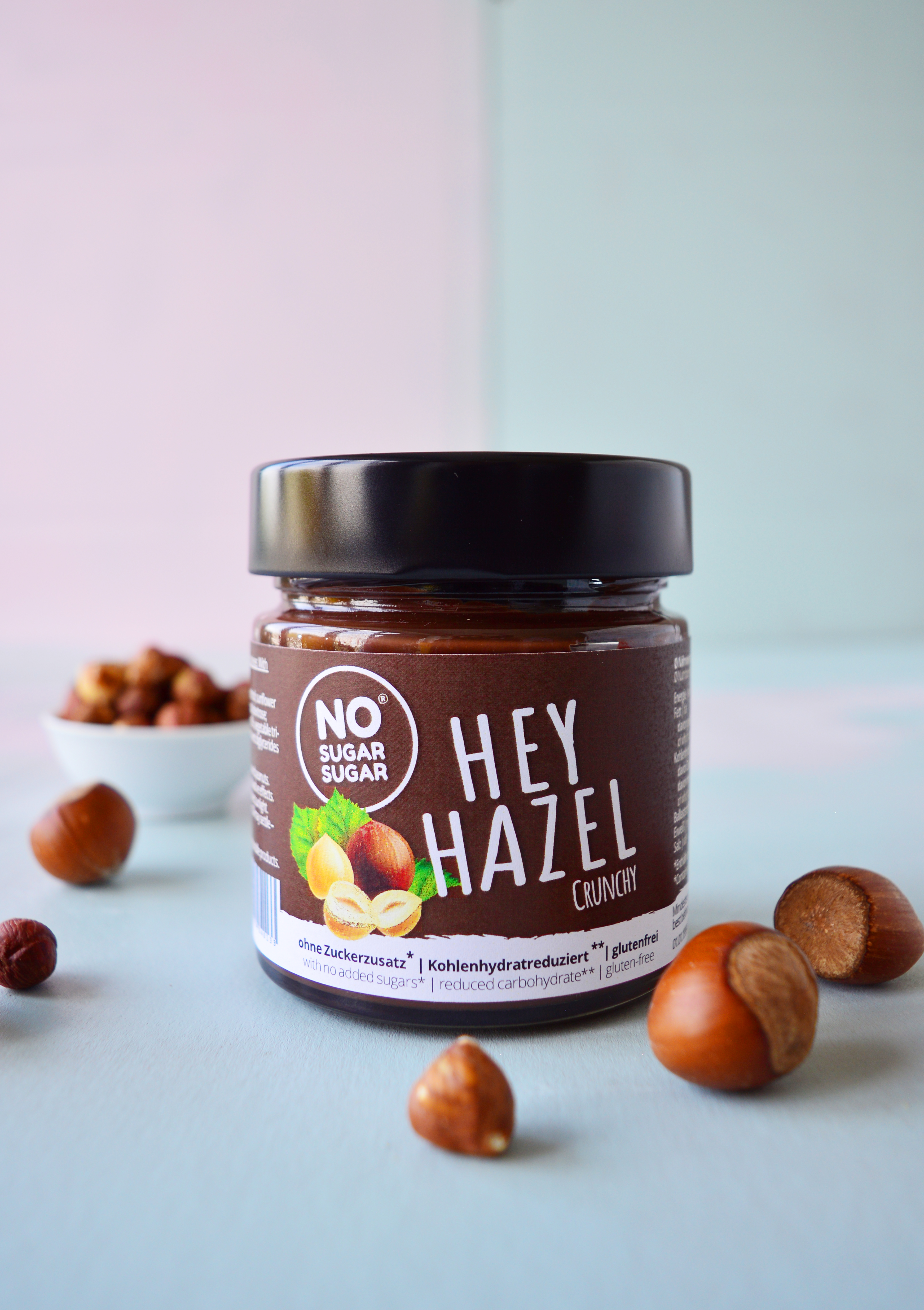 NO SUGAR SUGAR Aufstrich Hey Hazel Crunchy 200g