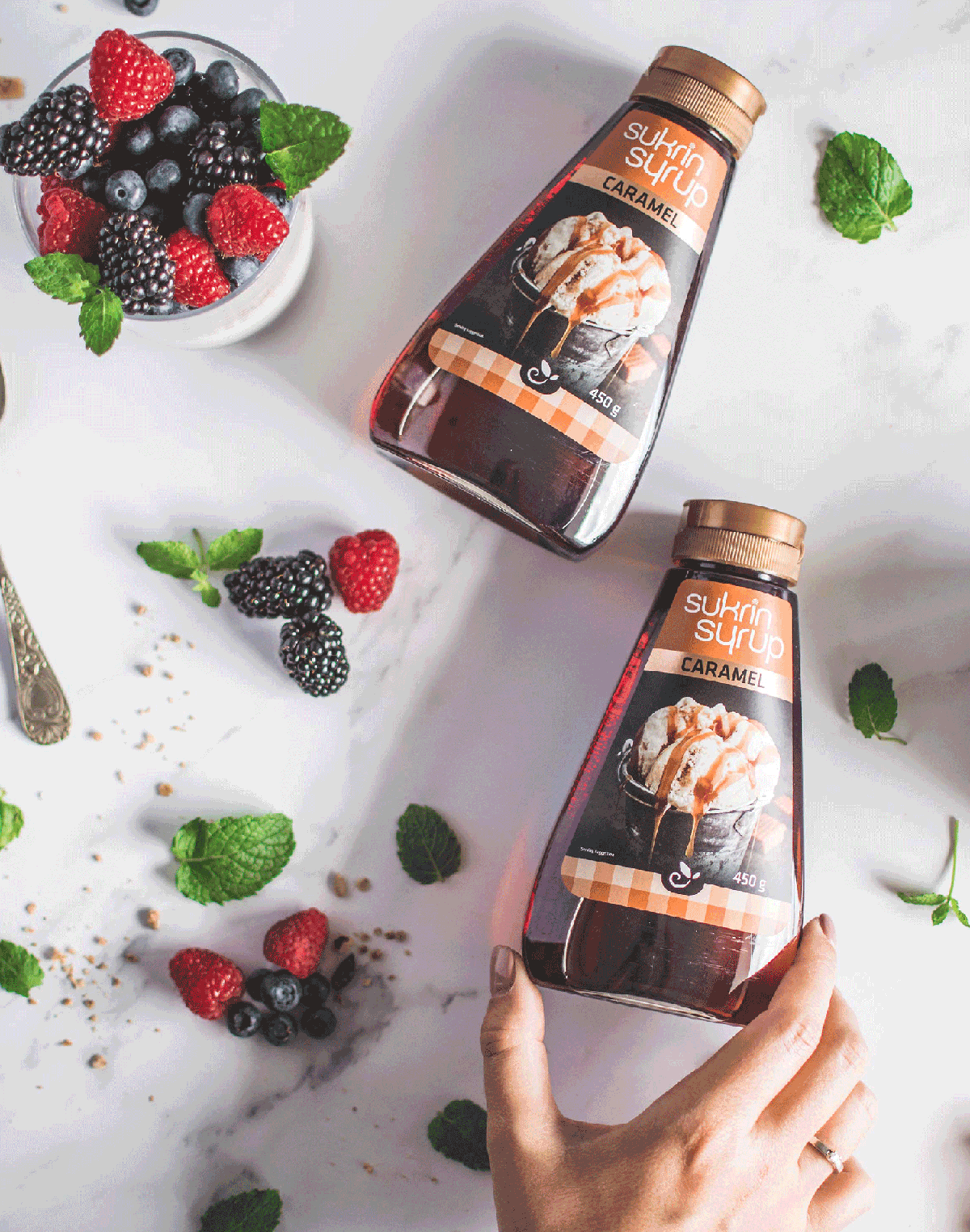 SUKRIN Sirup Caramel 450g