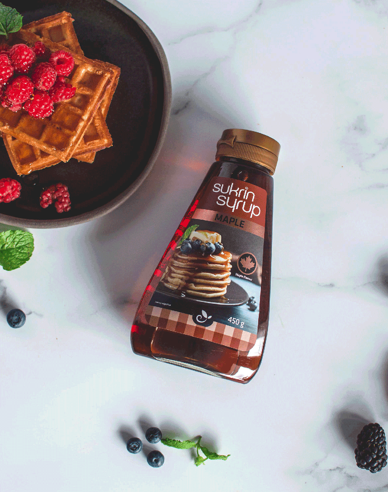SUKRIN Sirup Maple Ahornsirup 450g