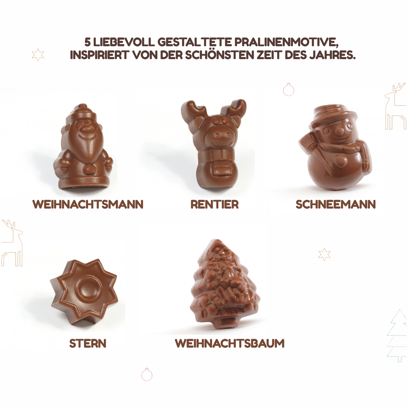 NO SUGAR SUGAR Winter Pralinés Vollmilch 100g