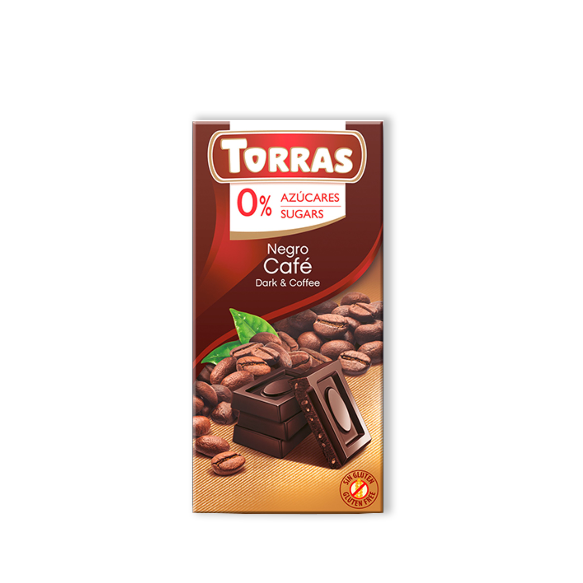 Torras Classic Schokolade Dunkel Kaffee 75g