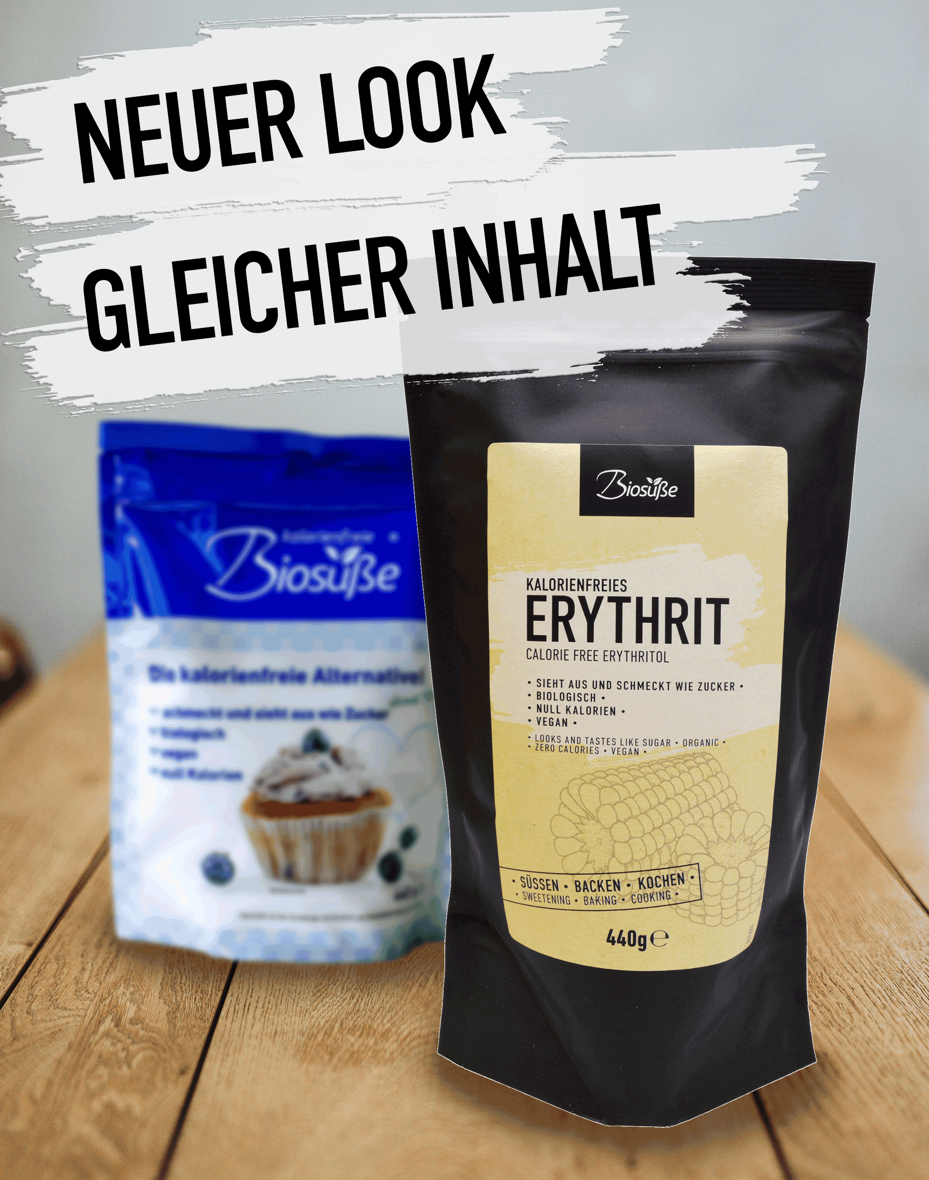 Biosüße Bio Erythrit 440g