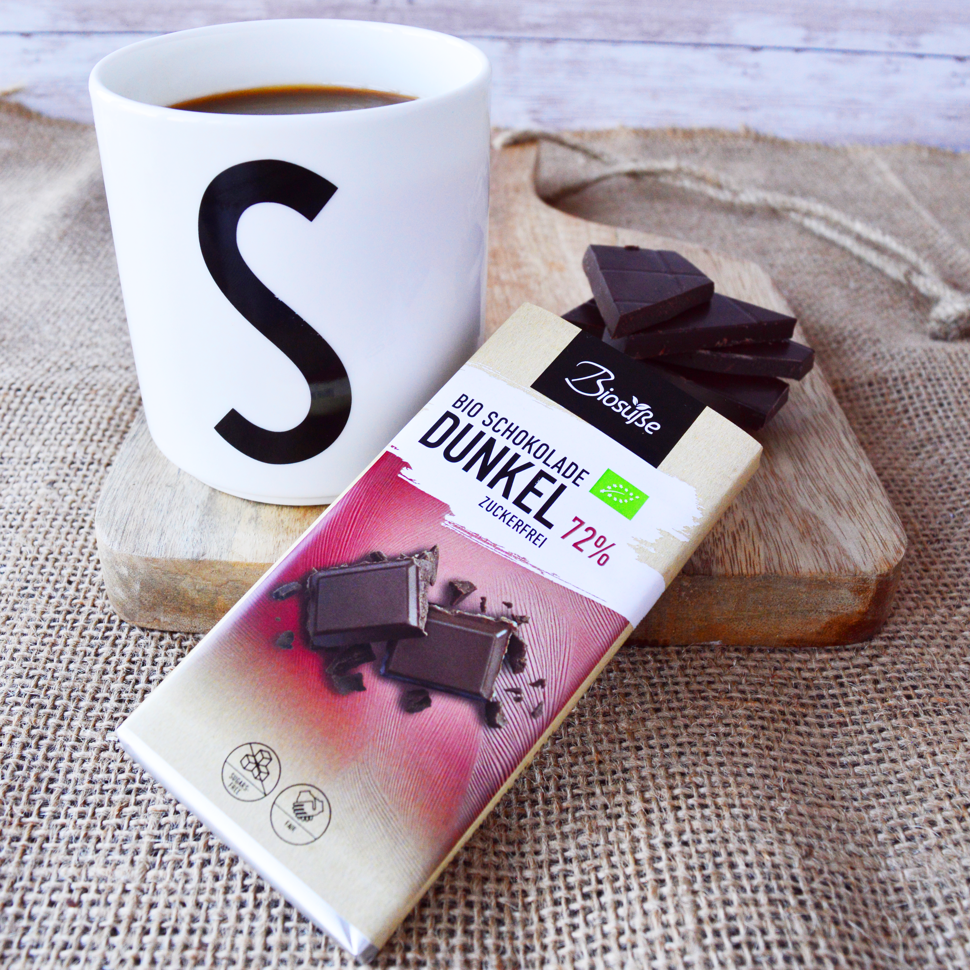 Biosüße Bio Schokolade Dunkel 40g