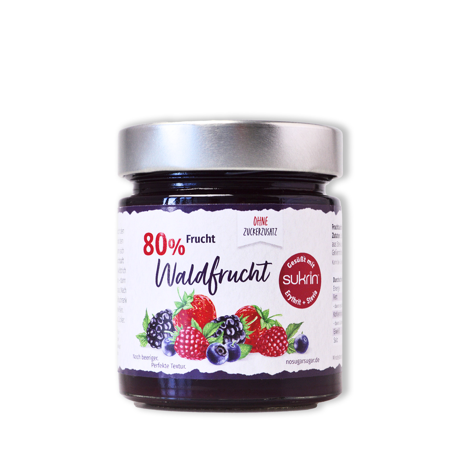 SUKRIN Fruchtaufstrich Waldfrucht 225g