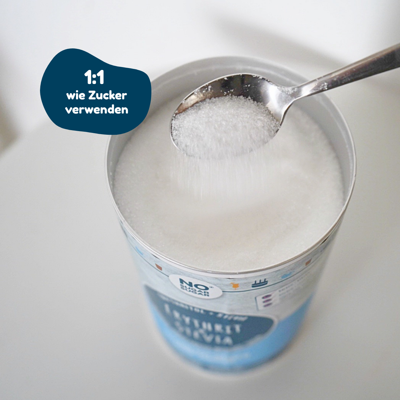 NO SUGAR SUGAR Erythrit+Stevia 1kg
