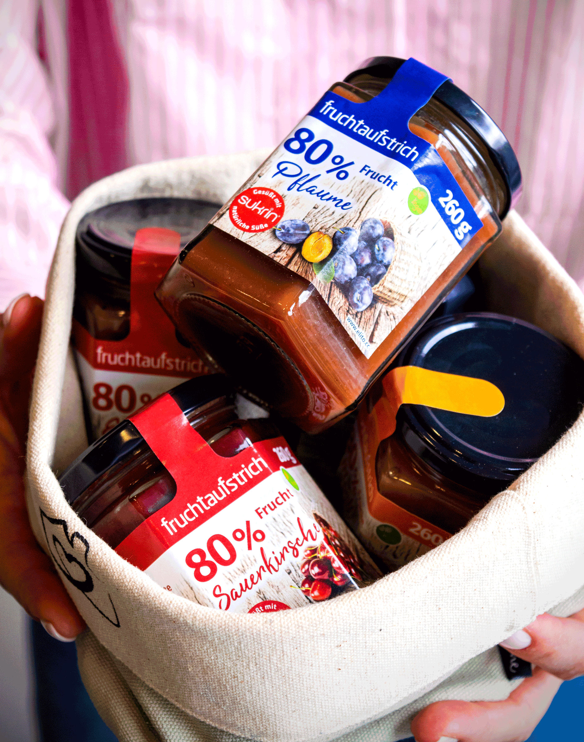 SUKRIN Fruchtaufstrich Pflaume 260g