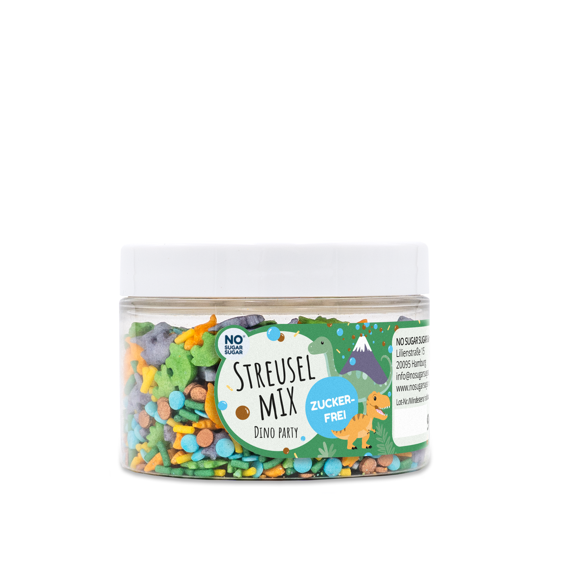 NO SUGAR SUGAR Streuselmix Dino Party 90g