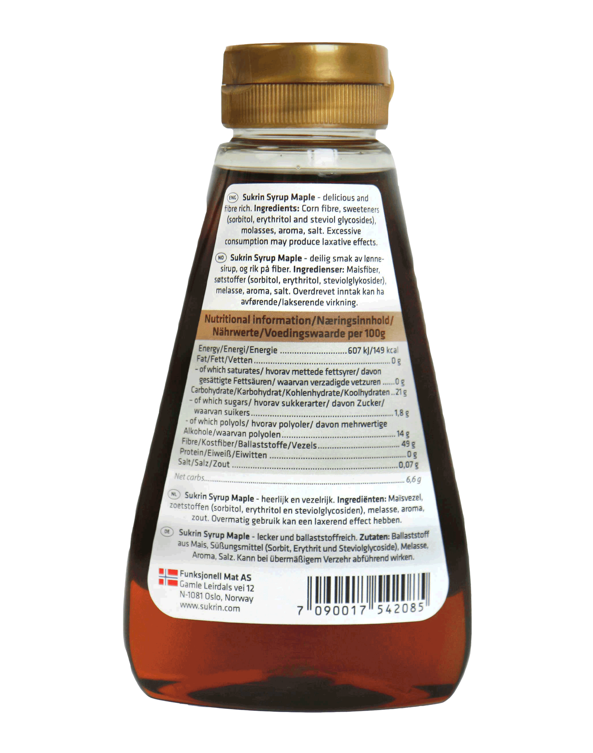 SUKRIN Sirup Maple Ahornsirup 450g