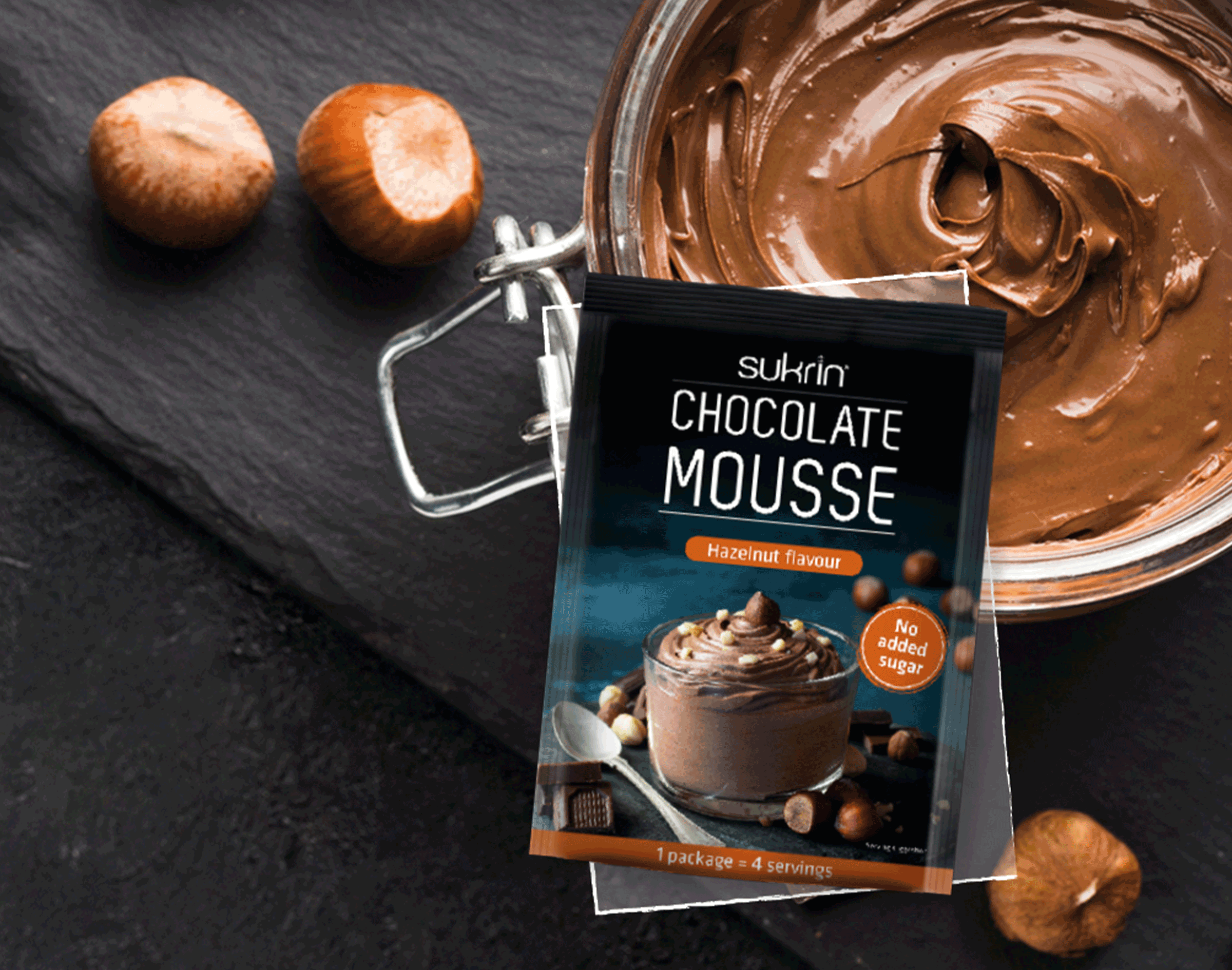 SUKRIN Haselnuss Mousse 83g