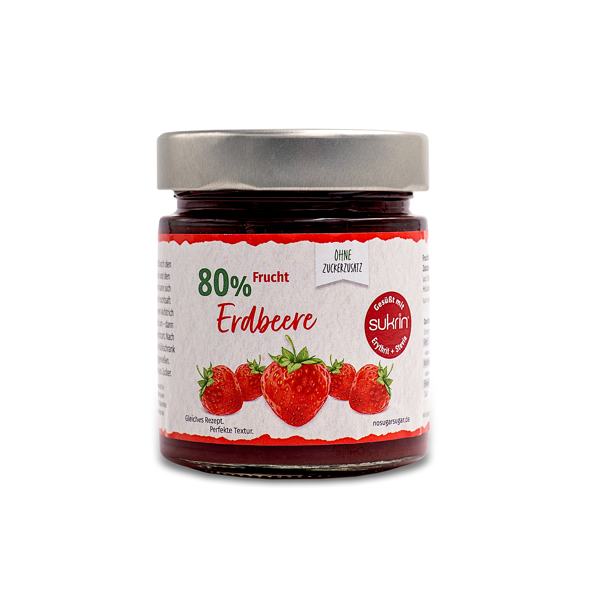 SUKRIN Fruchtaufstrich Erdbeere 225g