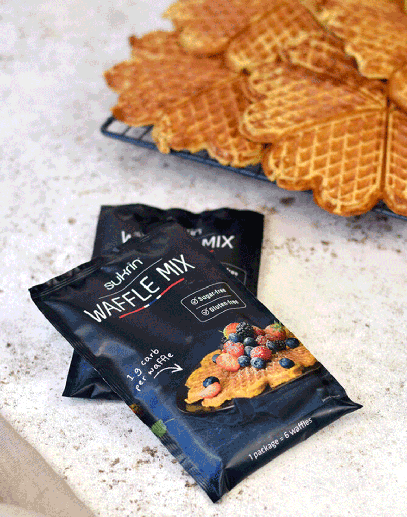 SUKRIN Backmischung Waffel Mix 100g