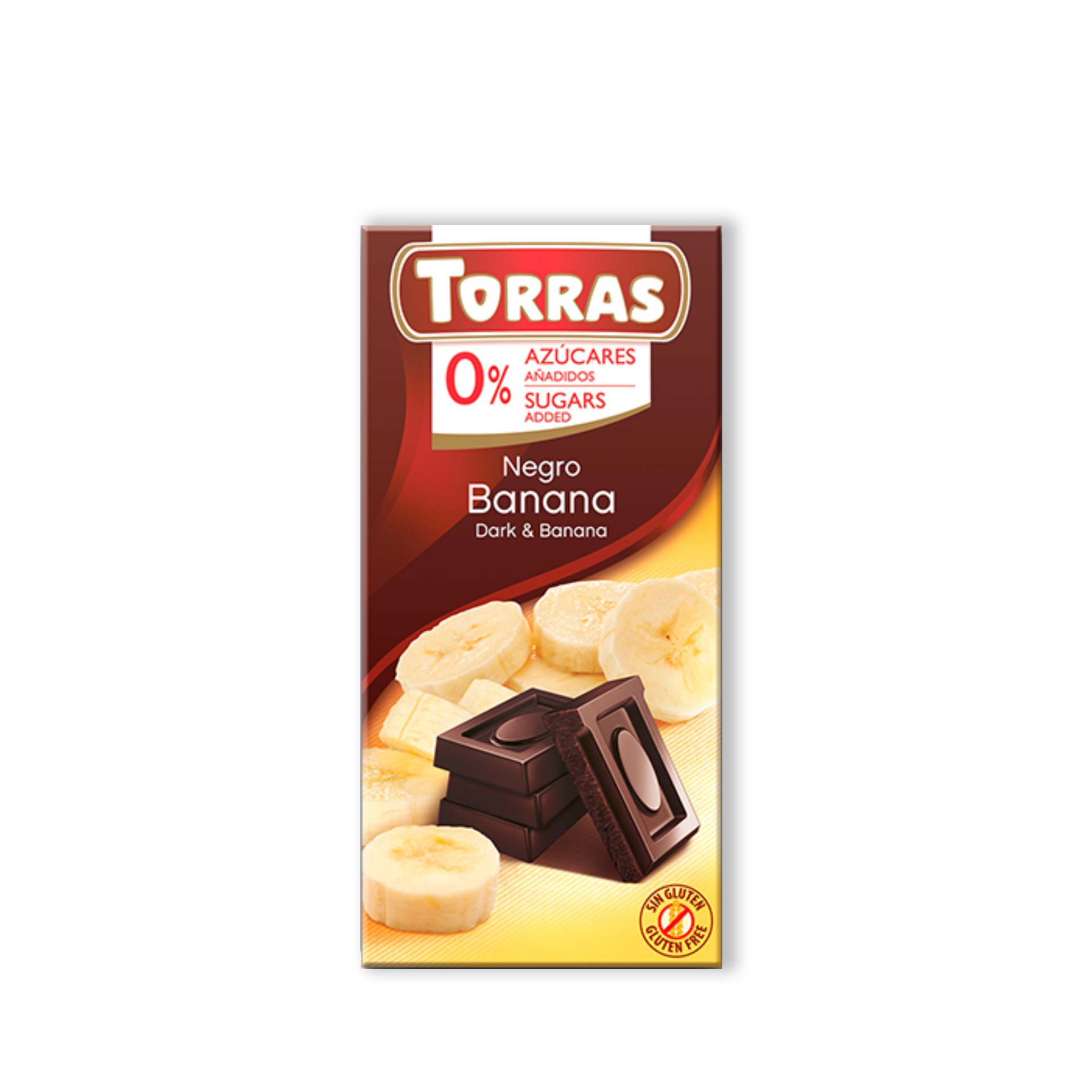 Torras Classic Schokolade Dunkel Banane 75g