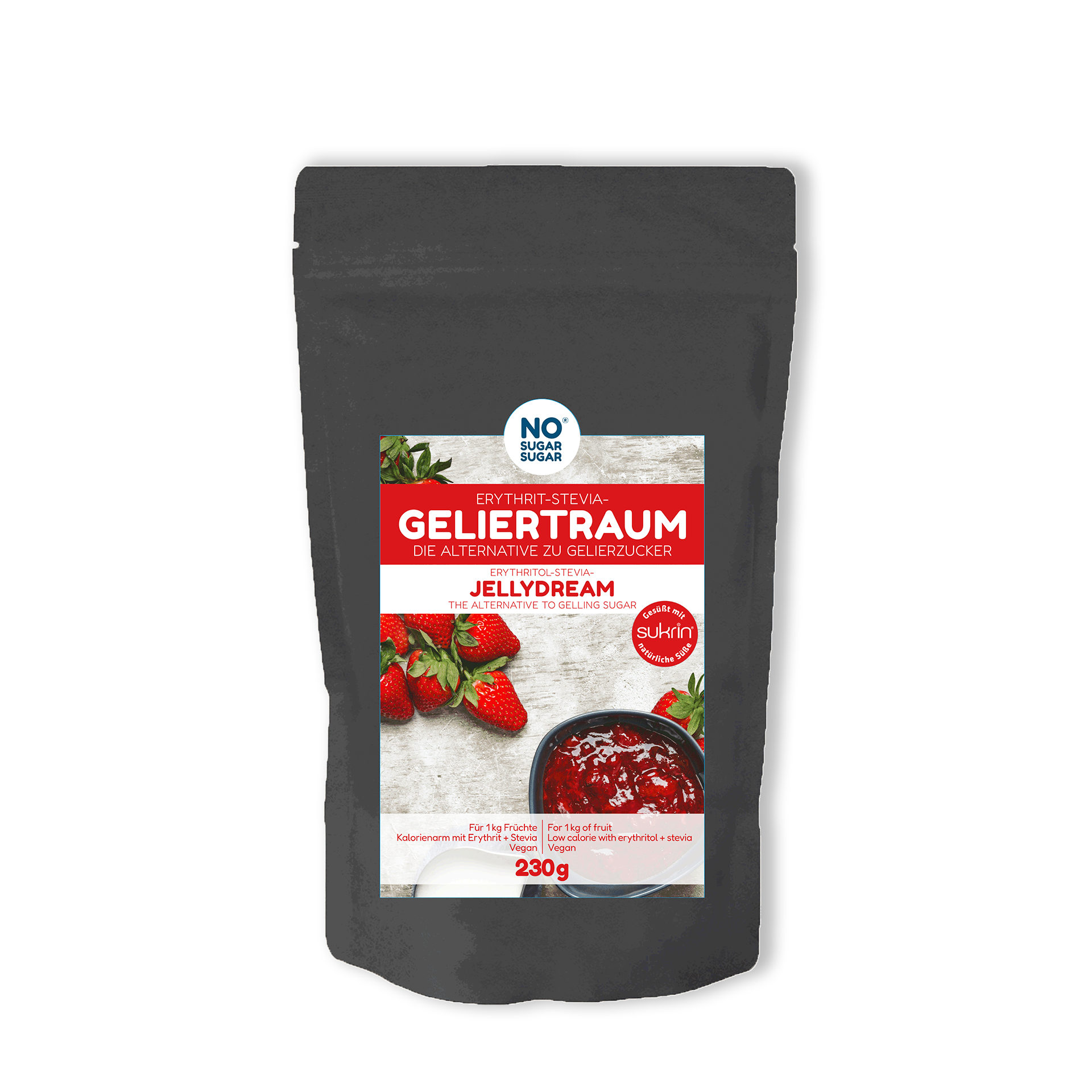 NO SUGAR SUGAR Geliertraum Erythrit+Stevia 230g
