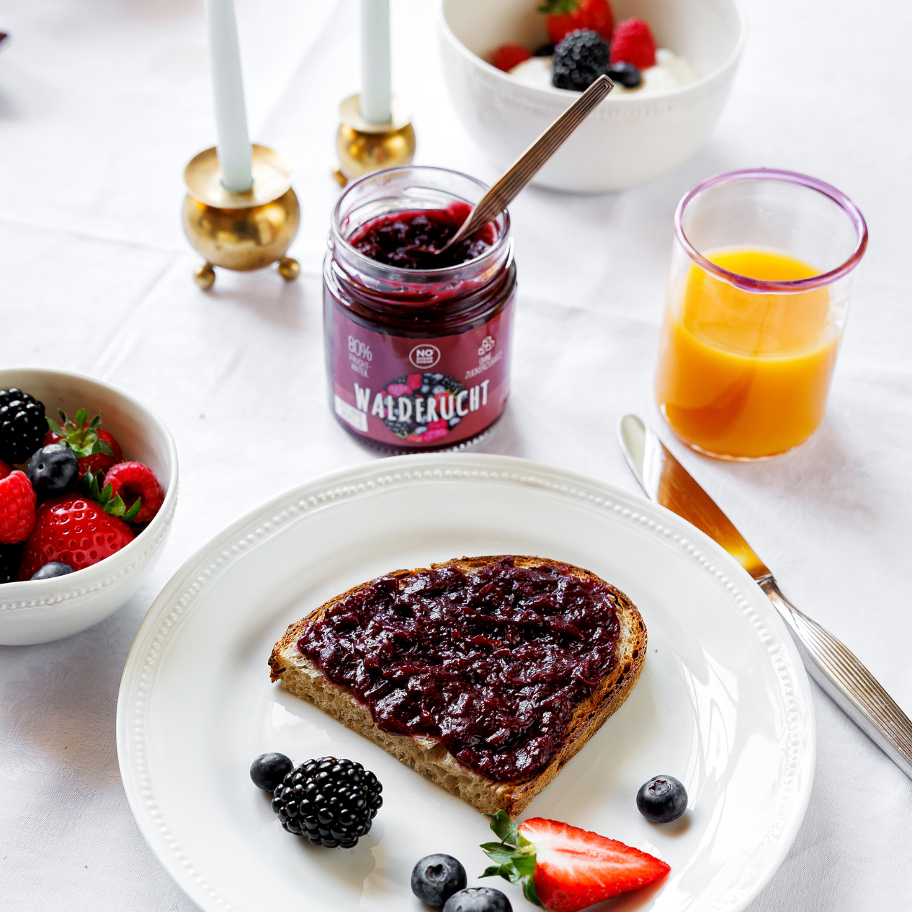 NO SUGAR SUGAR Fruchtaufstrich Waldfrucht 225g