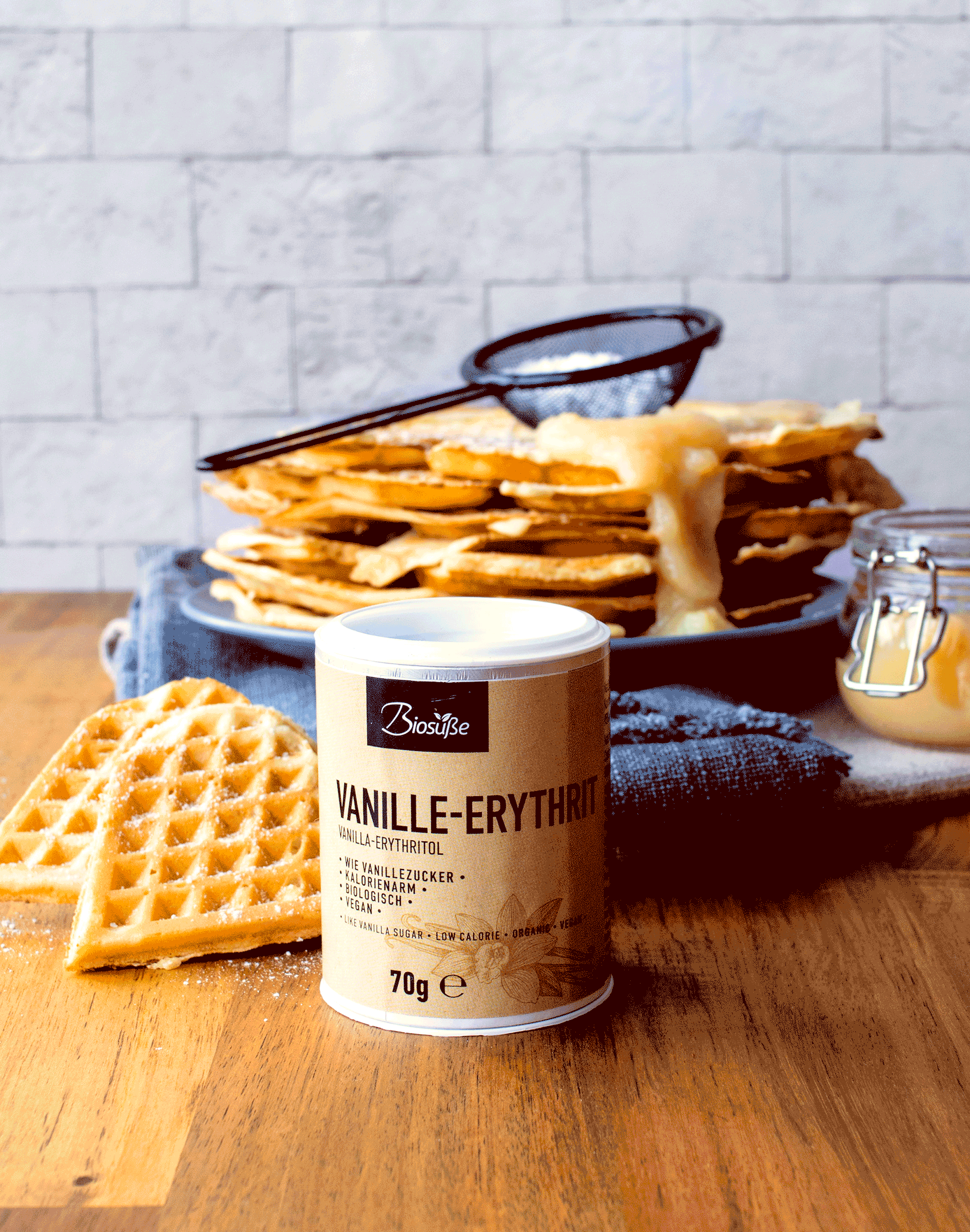 Biosüße Bio Erythrit Vanille 70g