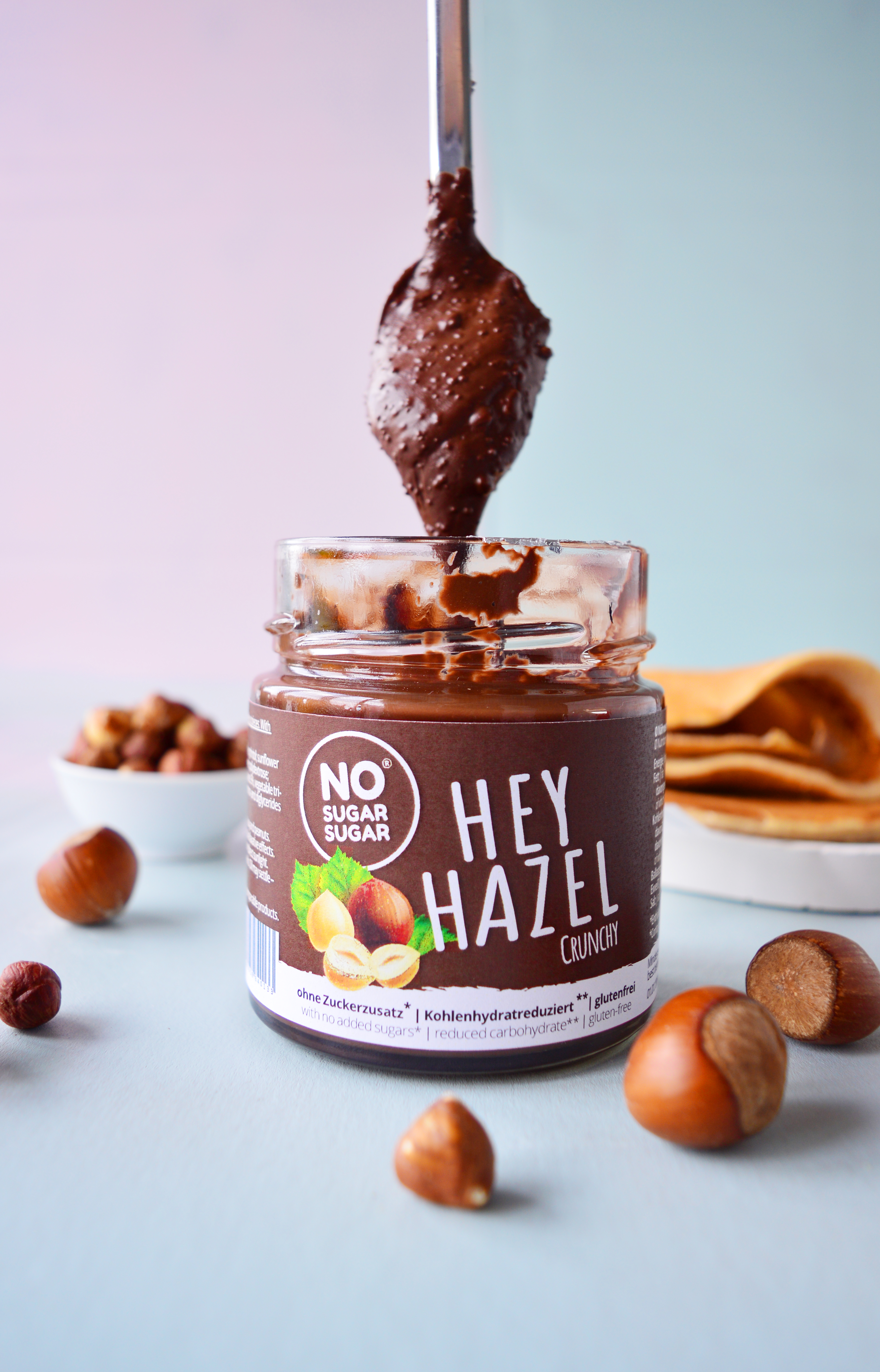 NO SUGAR SUGAR Aufstrich Hey Hazel Crunchy 200g