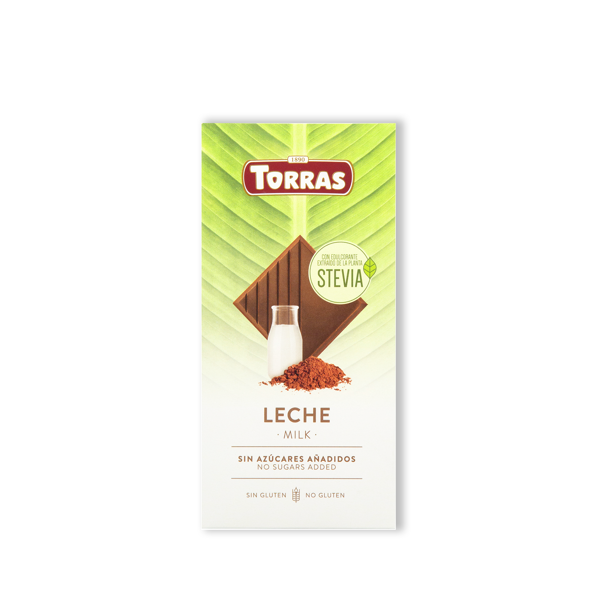 Torras Stevia Schokolade Milch 100g