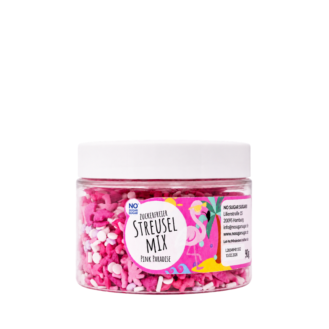 NO SUGAR SUGAR Streuselmix Pink Paradise 90g