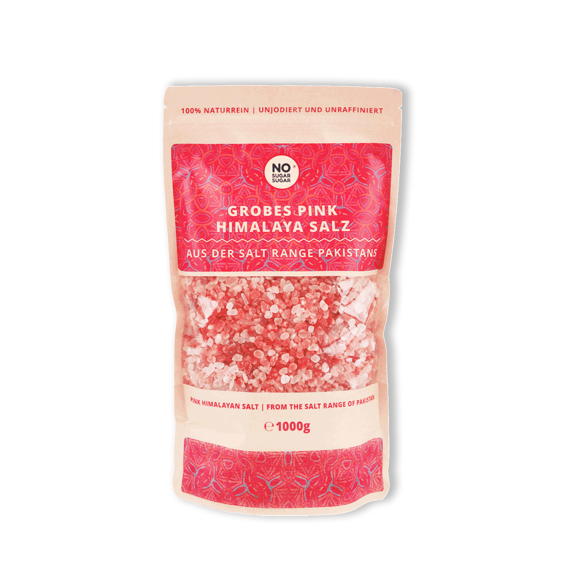 NO SUGAR SUGAR Pink Himalaya Salz grob 1kg