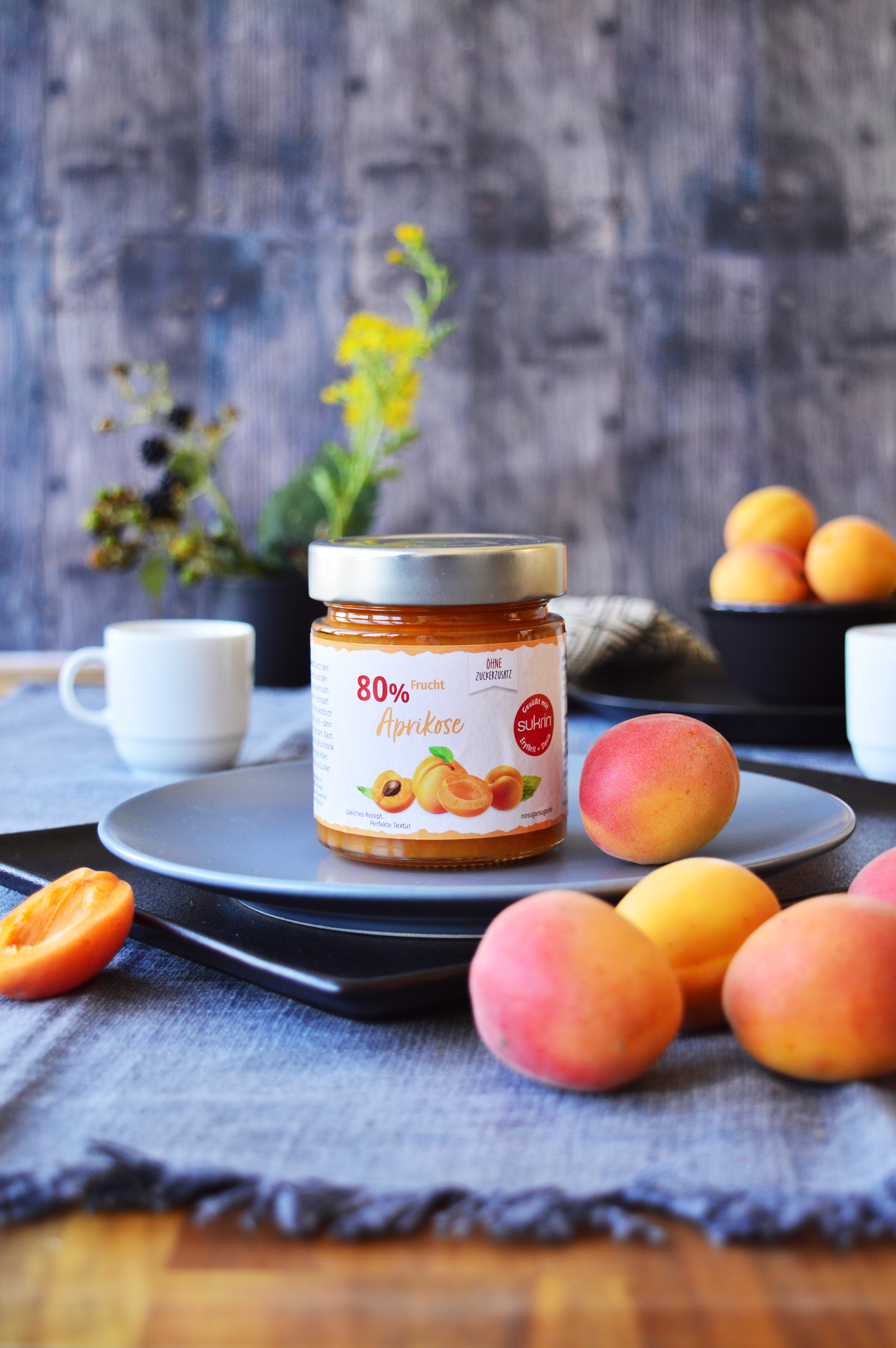 SUKRIN Fruchtaufstrich Marille/Aprikose 225g