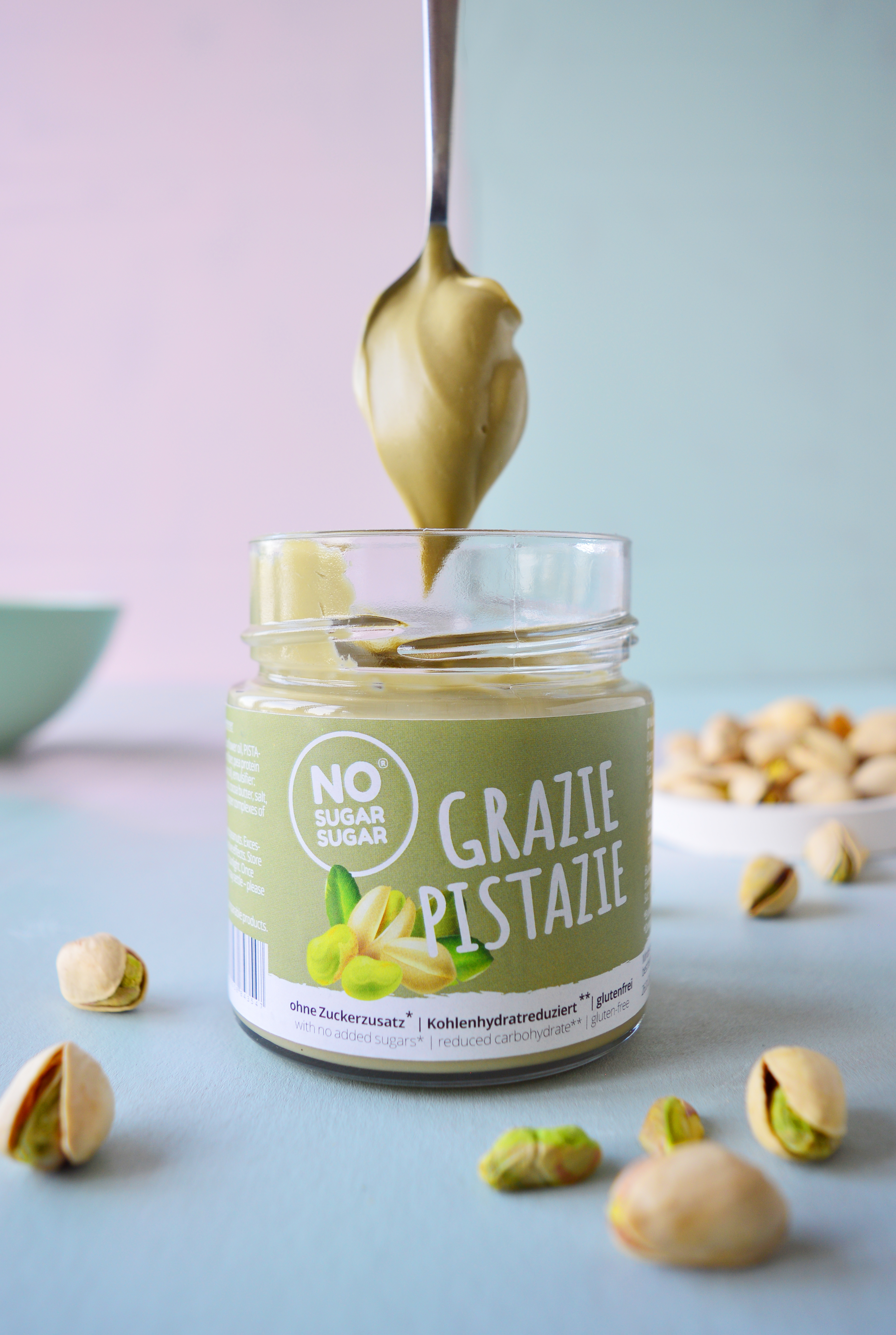 NO SUGAR SUGAR Aufstrich Grazie Pistazie 200g