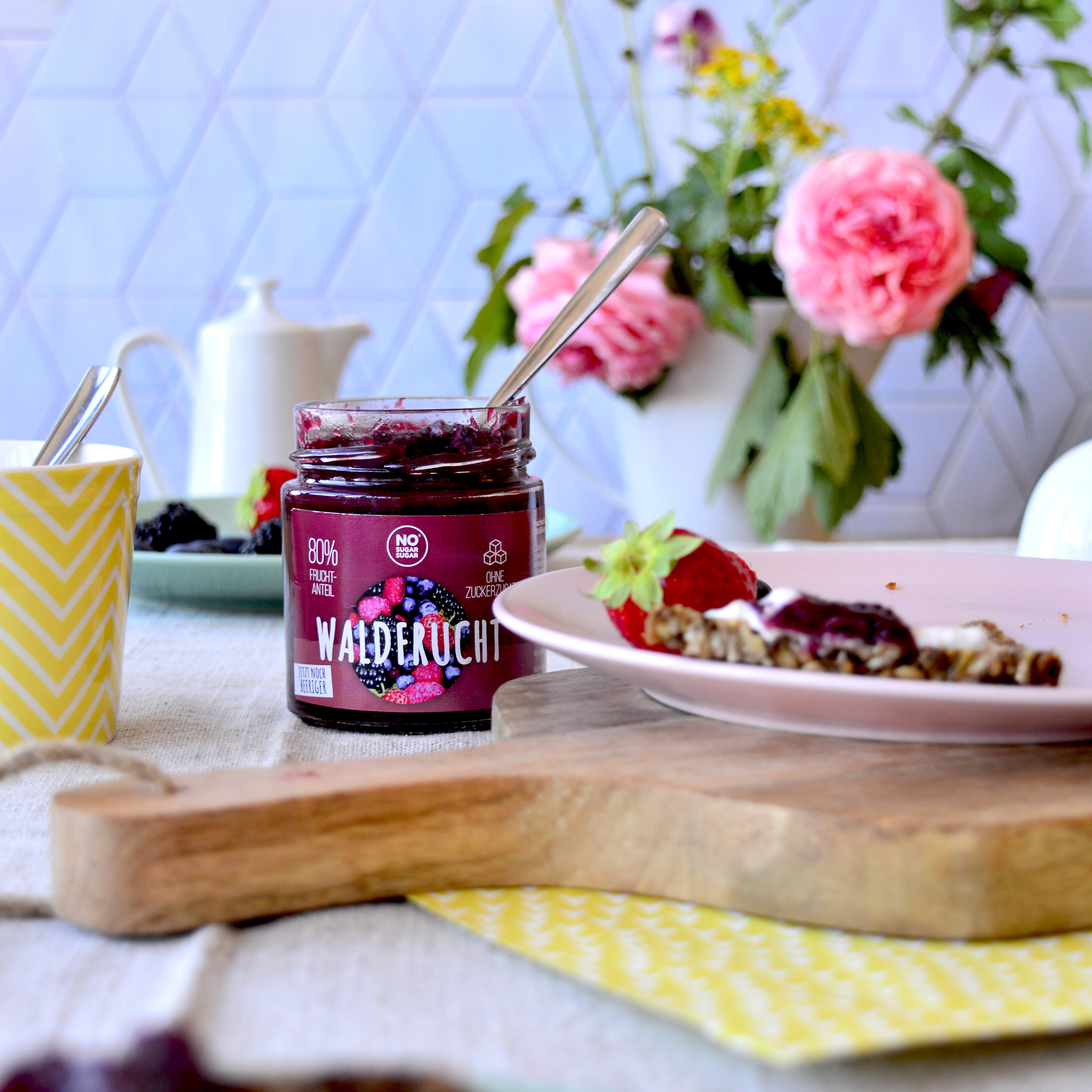 NO SUGAR SUGAR Fruchtaufstrich Waldfrucht 225g