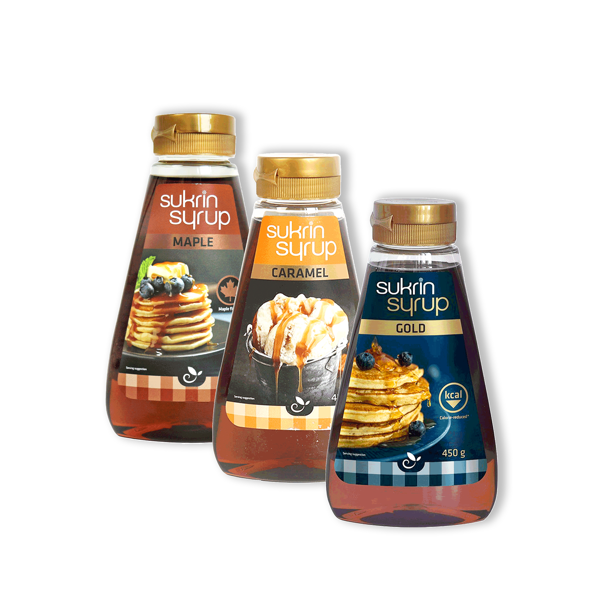 SUKRIN Sirup Probierset 3x450g