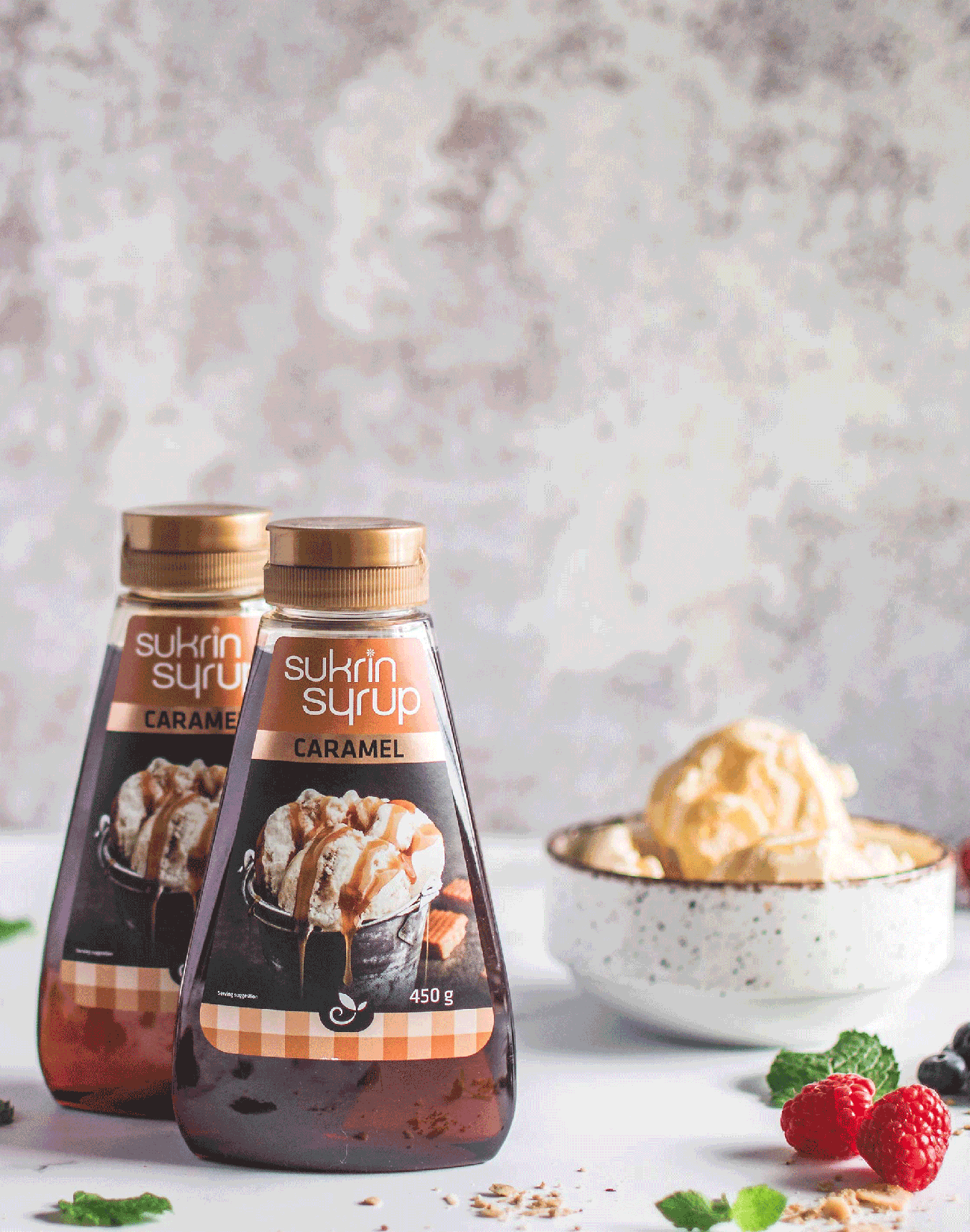 SUKRIN Sirup Caramel 450g