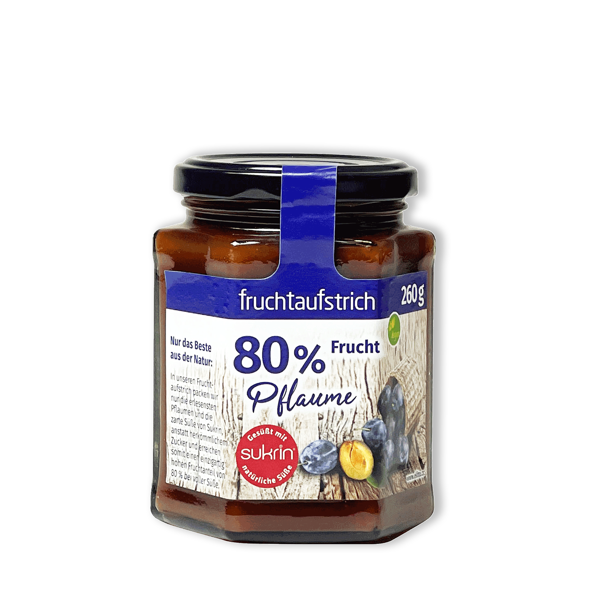 SUKRIN Fruchtaufstrich Pflaume 260g