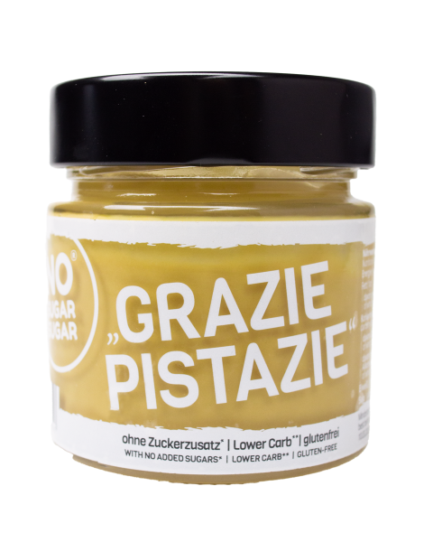 NO SUGAR SUGAR Aufstrich Pistazie &quot;Grazie Pistazie&quot; 200g