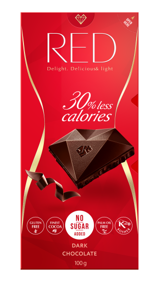RED Dunkle Schokolade, 100g