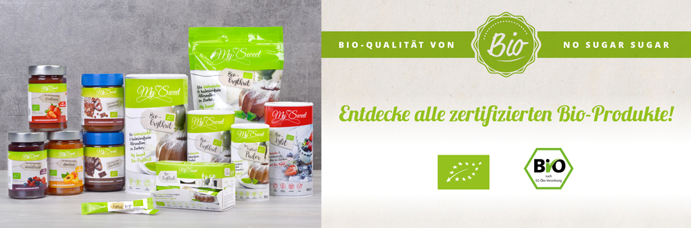 Bio-Produkte bei No Sugar Sugar