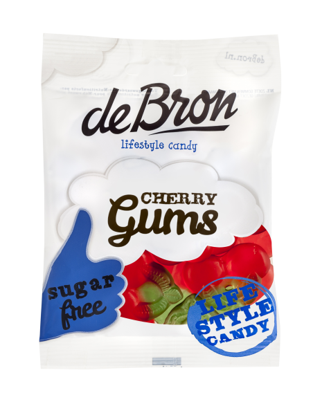 De Bron Cherry Gums 90g