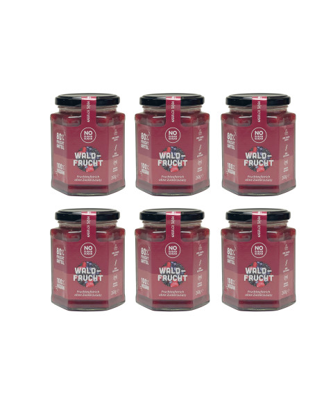 3 x Fruit Spread forest fruits, 260g