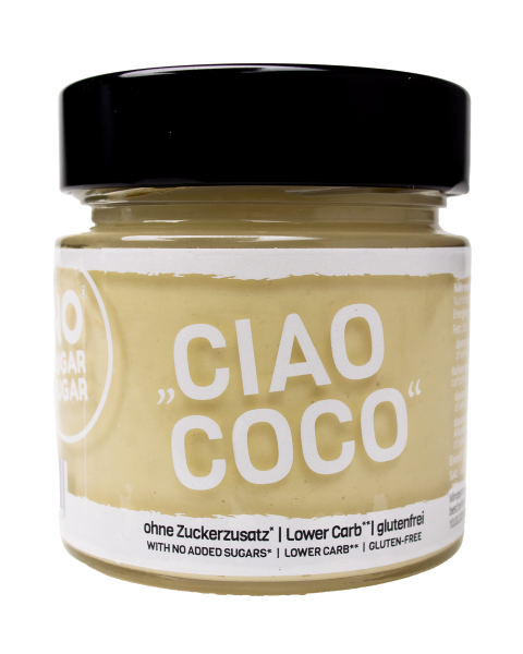 NO SUGAR SUGAR Aufstrich Kokosnuss "Ciao Coco" 200g