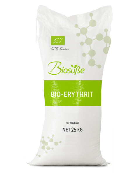 Biosüße Bio-Erythrit, 25 kg
