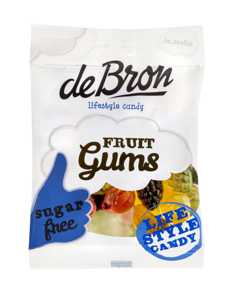 De Bron Fruit Gums 100g