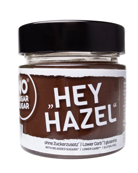 NO SUGAR SUGAR Aufstrich Haselnuss "Hey Hazel" 200g