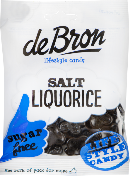 De Bron Salt Liquorice 100g