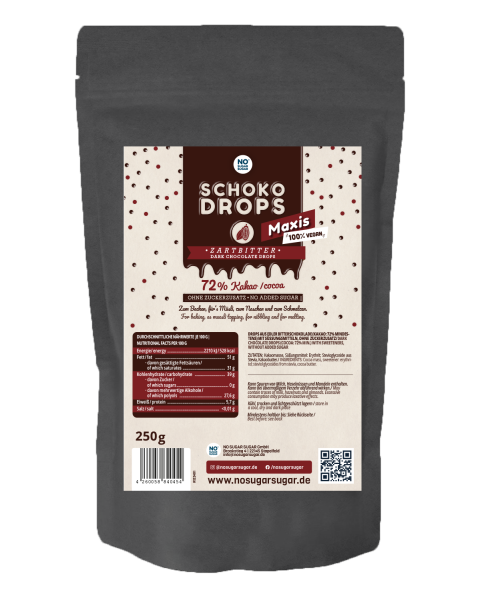 Schokodrops Zartbitter, 250g