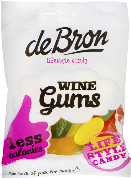 De Bron Wine Gums 100g