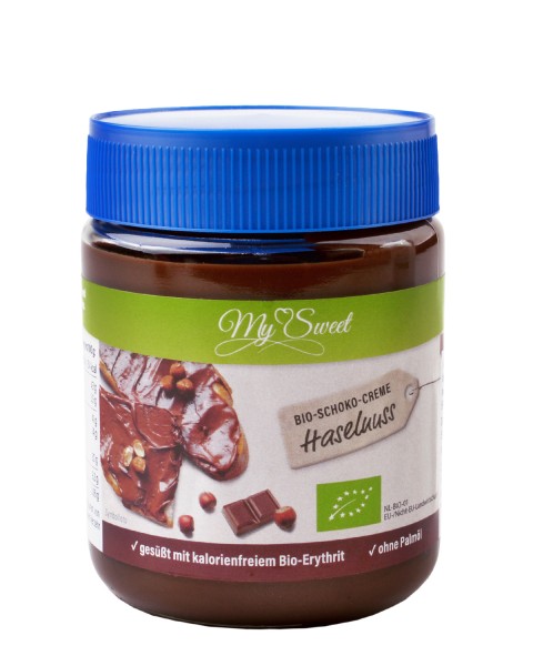 My Sweet Organic Chocolate Cream Hazelnut, 250g